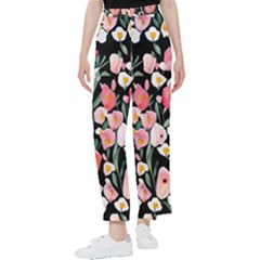 Charming Watercolor Flowers Women s Pants  by GardenOfOphir