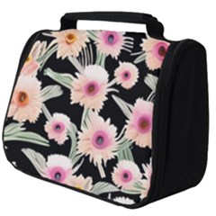 Watercolor Vintage Retro Floral Full Print Travel Pouch (big) by GardenOfOphir