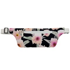 Watercolor Vintage Retro Floral Active Waist Bag by GardenOfOphir