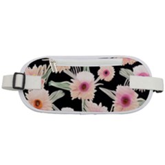 Watercolor Vintage Retro Floral Rounded Waist Pouch by GardenOfOphir