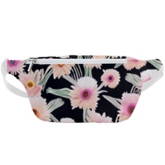 Watercolor Vintage Retro Floral Waist Bag  by GardenOfOphir