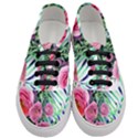 Adorned watercolor flowers Women s Classic Low Top Sneakers View1