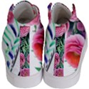 Adorned watercolor flowers Kids  Hi-Top Skate Sneakers View4