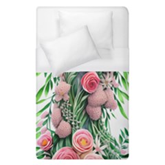 Brilliant Blushing Blossoms Duvet Cover (single Size) by GardenOfOphir