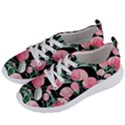 Boho Watercolor Botanical Flowers Women s Lightweight Sports Shoes View2