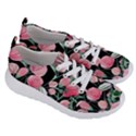 Boho Watercolor Botanical Flowers Women s Lightweight Sports Shoes View3