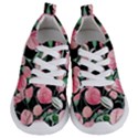 Boho Watercolor Botanical Flowers Kids  Lightweight Sports Shoes View1