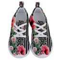 Tropical Paradise - Watercolor Botanical Flowers Running Shoes View1