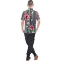 Tropical Paradise - Watercolor Botanical Flowers Men s Polo Tee View2