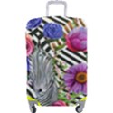 Bountiful Watercolor Flowers Luggage Cover (Large) View1