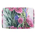 Attention-getting Watercolor Flowers Burner Gym Duffel Bag View3