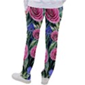 Attention-getting Watercolor Flowers Women s Casual Pants View2