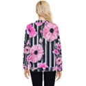 Black Stripes Beautifully watercolor flowers Hidden Pocket Sweatshirt View2