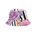 Delightful watercolor flowers and foliage Inside Out Bucket Hat (Kids) View4