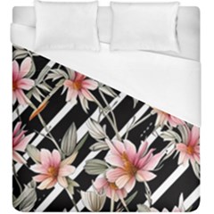 Celestial Watercolor Flowers Duvet Cover (king Size) by GardenOfOphir