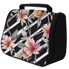 Celestial Watercolor Flowers Full Print Travel Pouch (big) by GardenOfOphir