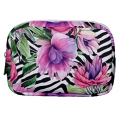 Classy And Chic Watercolor Flowers Make Up Pouch (small) by GardenOfOphir