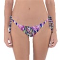 Classy and Chic Watercolor Flowers Reversible Bikini Bottoms View1