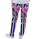 Classy and Chic Watercolor Flowers Women s Casual Pants View2