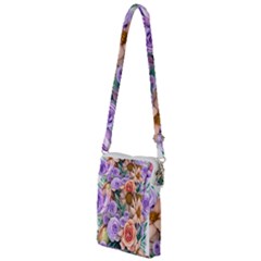 Cheerful And Captivating Watercolor Flowers Multi Function Travel Bag by GardenOfOphir