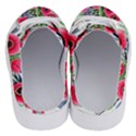 Cherished Blooms – Watercolor Flowers Botanical Half Slippers View4