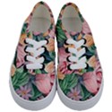 Darling and Dazzling Watercolor Flowers Kids  Classic Low Top Sneakers View1