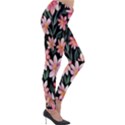 Classy Botanicals – Watercolor Flowers Botanical Lightweight Velour Leggings View4