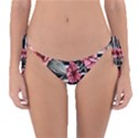 Country-Chic Watercolor Flowers Reversible Bikini Bottoms View1