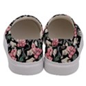 Choice watercolor flowers Men s Canvas Slip Ons View4