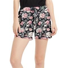 Choice Watercolor Flowers Women s Runner Shorts by GardenOfOphir