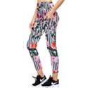 Classic watercolor flowers Pocket Leggings  View3