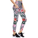 Classic watercolor flowers Pocket Leggings  View4