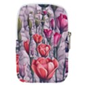 Color-infused watercolor flowers Belt Pouch Bag (Small) View2