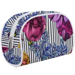 Dazzling Watercolor Flowers Make Up Case (large) by GardenOfOphir