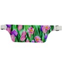 Combined watercolor flowers Active Waist Bag View2