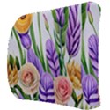 Classy watercolor flowers Back Support Cushion View3