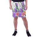 Classy watercolor flowers Men s Pocket Shorts View1