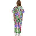 Exquisite watercolor flowers Kids  Tee and Pants Sports Set View4