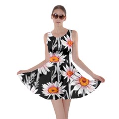 Dazzling Watercolor Flowers Skater Dress by GardenOfOphir