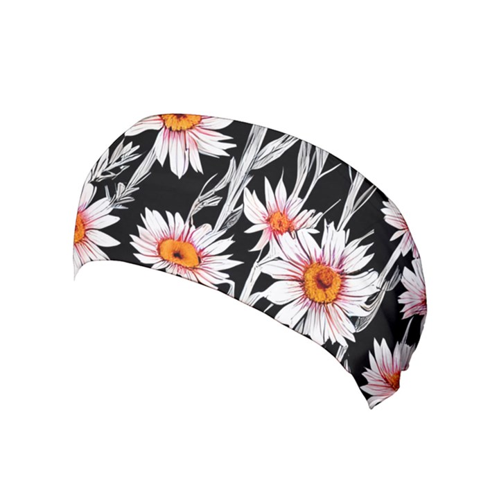 Dazzling watercolor flowers Yoga Headband