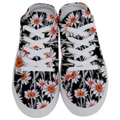 Dazzling Watercolor Flowers Half Slippers by GardenOfOphir