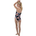 Dazzling watercolor flowers Go with the Flow One Piece Swimsuit View2