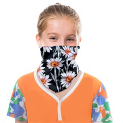 Dazzling Watercolor Flowers Face Covering Bandana (kids) by GardenOfOphir