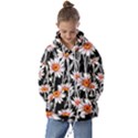 Dazzling watercolor flowers Kids  Oversized Hoodie View1