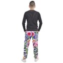 Luxurious watercolor flowers Men s Jogger Sweatpants View2