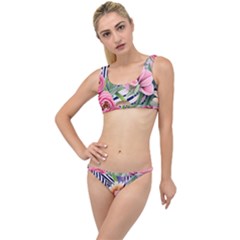 Luxurious Watercolor Flowers The Little Details Bikini Set by GardenOfOphir