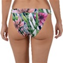 Sumptuous watercolor flowers Band Bikini Bottoms View2