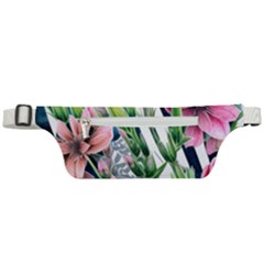 Sumptuous Watercolor Flowers Active Waist Bag by GardenOfOphir