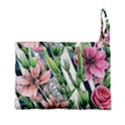 Sumptuous watercolor flowers Premium Foldable Grocery Recycle Bag View3