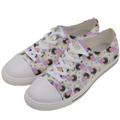 Pattern Pastel Drawing Art Men s Low Top Canvas Sneakers by Ravend